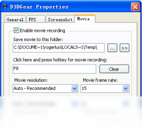 【D3DGear】免费D3DGear软件下载