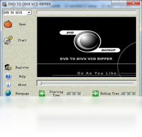 【DVD to DIVX VCD Ripper】免费DVD to DIVX VCD Ripper软件下载