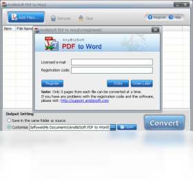 【AnyBizSoft PDF to Word】免费AnyBizSoft PDF to Word软件下载