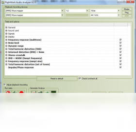 【RightMark Audio Analyzer】免费RightMark Audio Analyzer软件下载