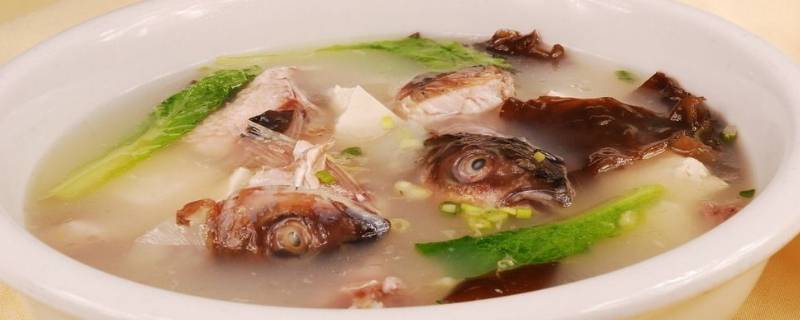 鱼头豆腐汤可以用草鱼头吗