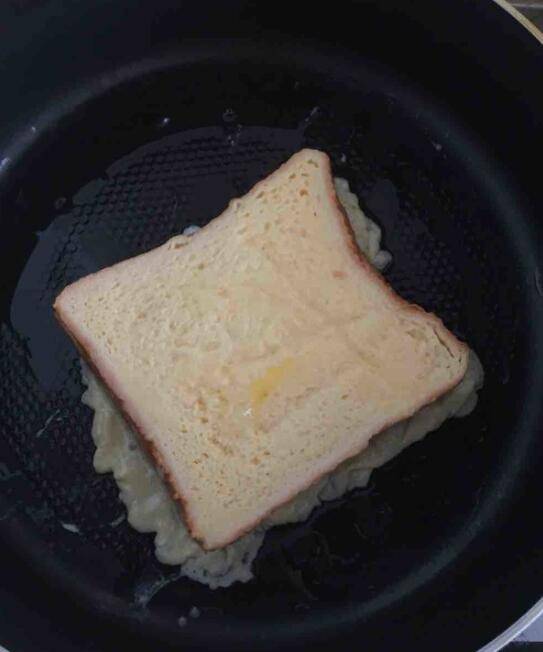 面包片怎么做早餐