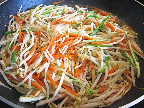 绿豆牙莱怎么炒好吃