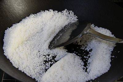 怎么炒粗盐