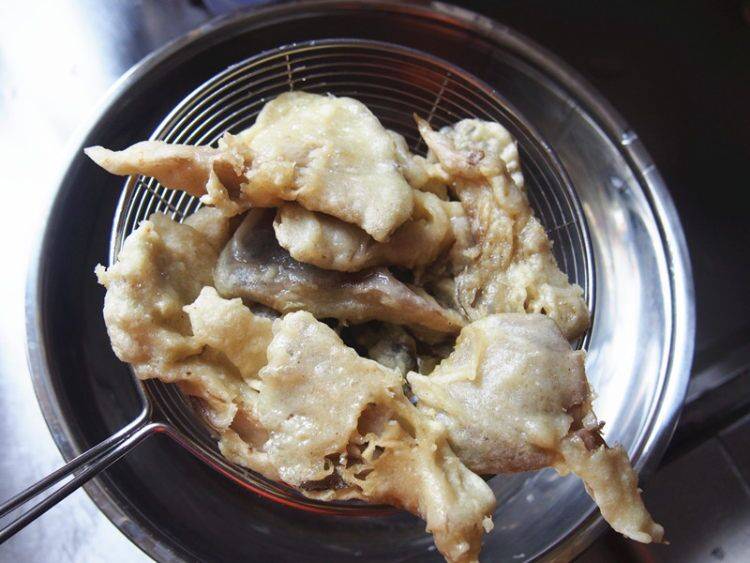 干炸蘑菇怎么做就脆
