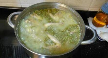 绿豆白鸽汤做法