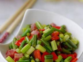 蒜苔可以和什么菜一起炒