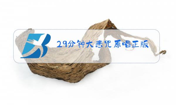 29分钟大悲咒原唱正版完整版图片