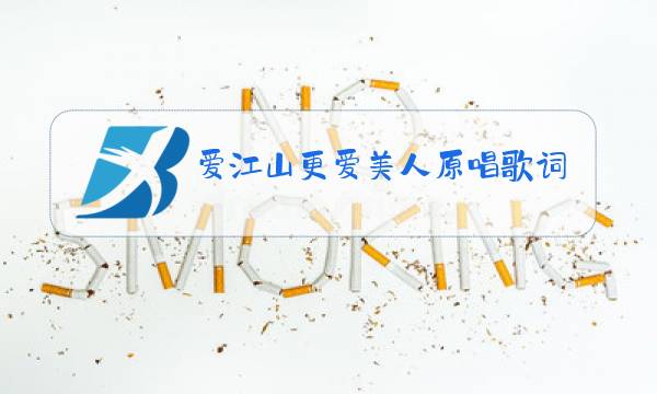 爱江山更爱美人原唱歌词是什么意思图片