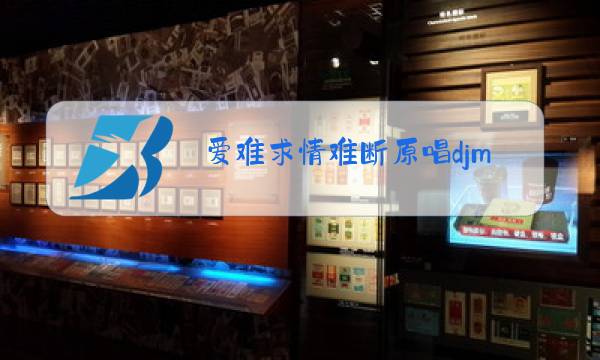 爱难求情难断原唱djmp3图片