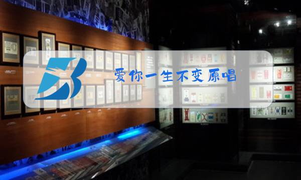 爱你一生不变原唱图片