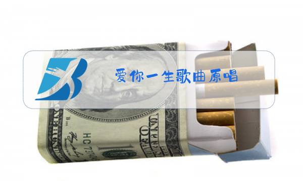 爱你一生歌曲原唱图片