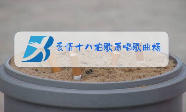 爱情十八拍歌原唱歌曲杨美华演唱图片