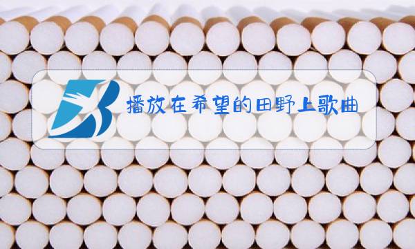 播放在希望的田野上歌曲原唱图片