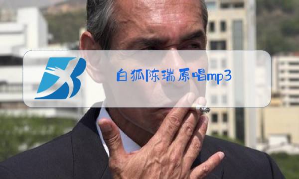 白狐陈瑞原唱mp3图片