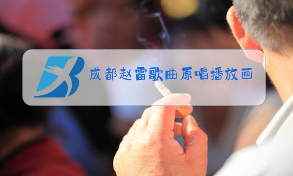 成都赵雷歌曲原唱播放画图片