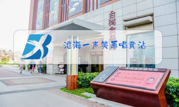 沧海一声笑原唱黄沾图片