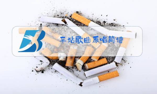 车站歌曲原唱简谱图片
