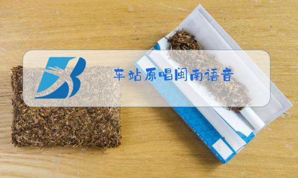 车站原唱闽南语音图片
