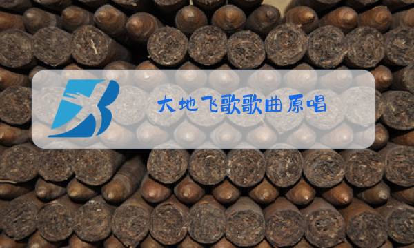 大地飞歌歌曲原唱图片