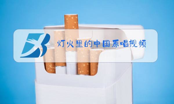 灯火里的中国原唱视频图片