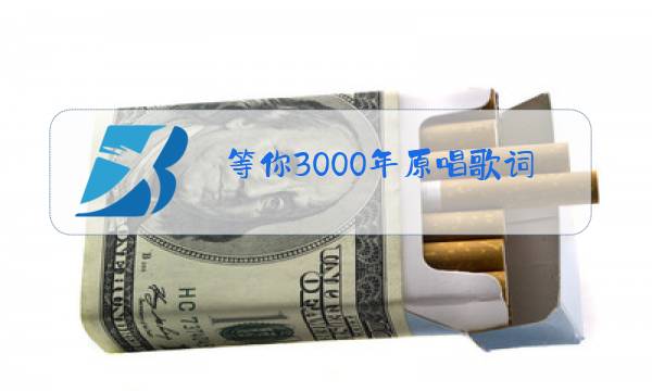 等你3000年原唱歌词图片