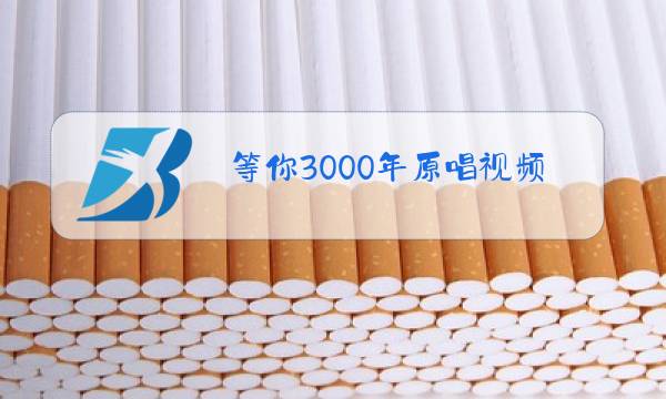 等你3000年原唱视频歌词图片