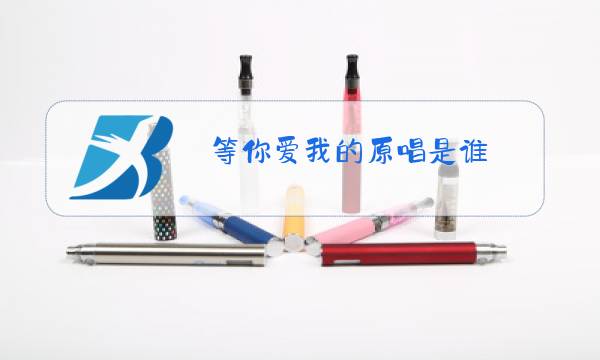 等你爱我的原唱是谁图片