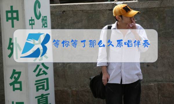 等你等了那么久原唱伴奏版图片