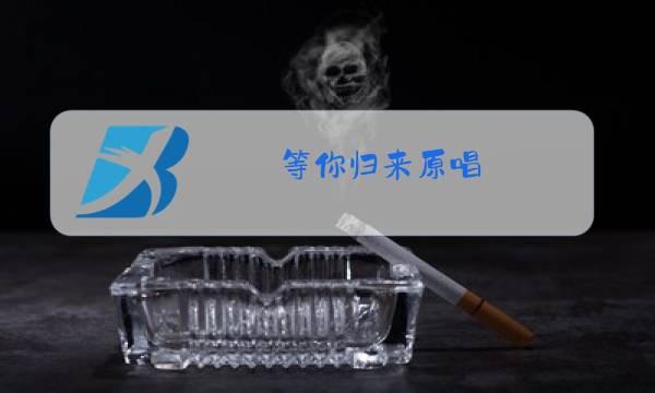 等你归来原唱图片