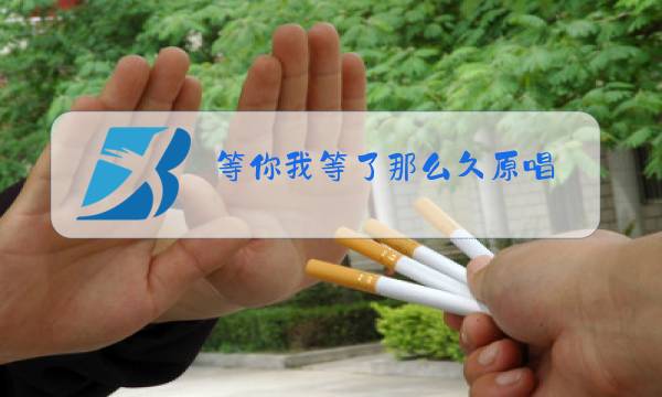 等你我等了那么久原唱图片