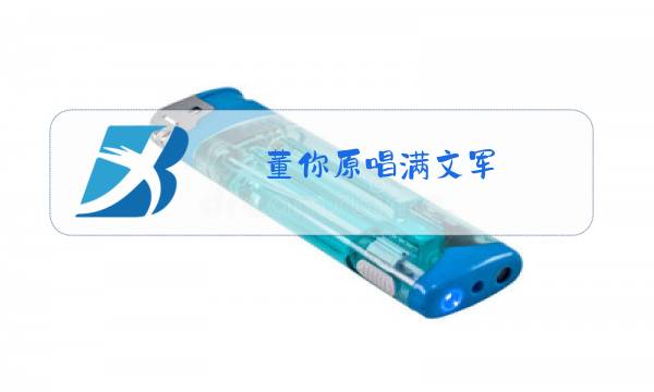 董你原唱满文军