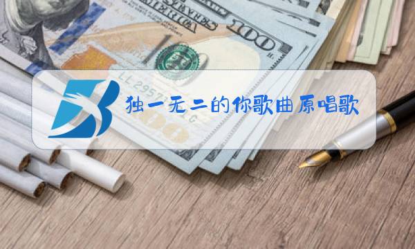 独一无二的你歌曲原唱歌词图片