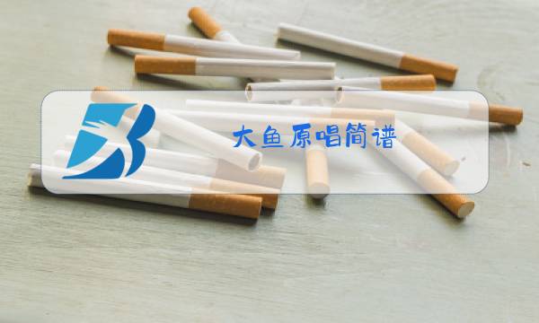 大鱼原唱简谱图片