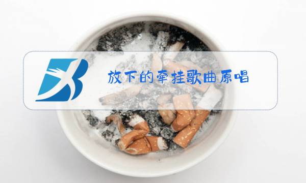 放下的牵挂歌曲原唱图片