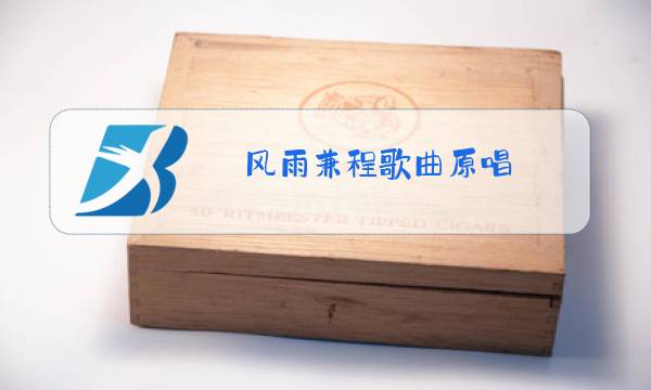 风雨兼程歌曲原唱图片