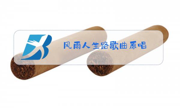 风雨人生路歌曲原唱,女生版的图片