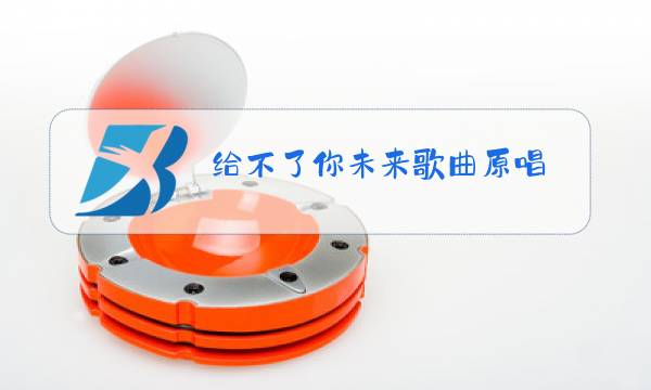 给不了你未来歌曲原唱图片