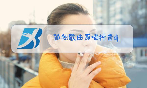 孤独歌曲原唱抖音dj图片