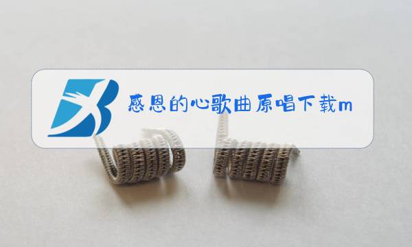 感恩的心歌曲原唱下载mp3下载图片