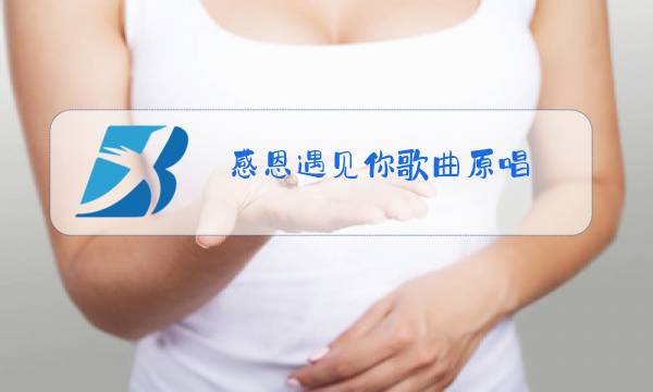 感恩遇见你歌曲原唱图片