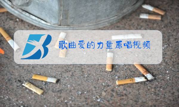 歌曲爱的力量原唱视频图片