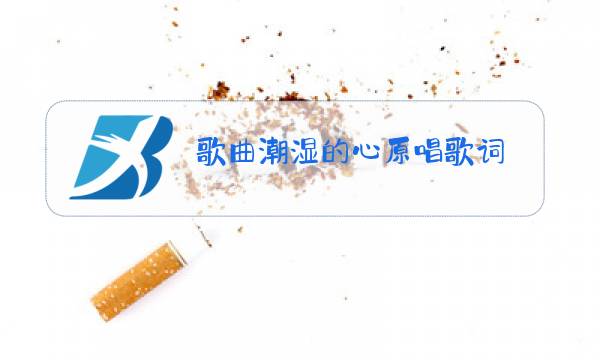歌曲潮湿的心原唱歌词图片