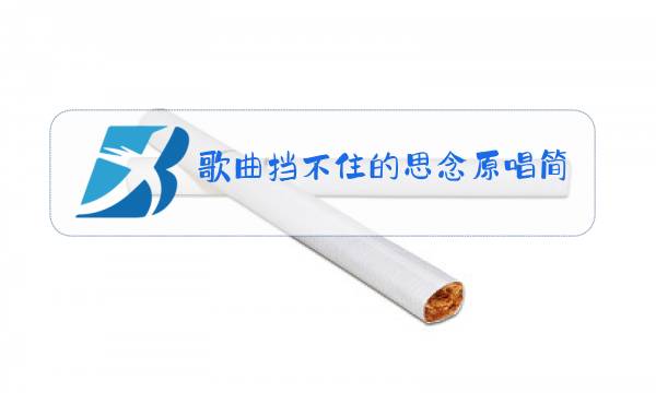 歌曲挡不住的思念原唱简谱图片