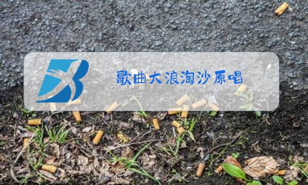 歌曲大浪淘沙原唱图片
