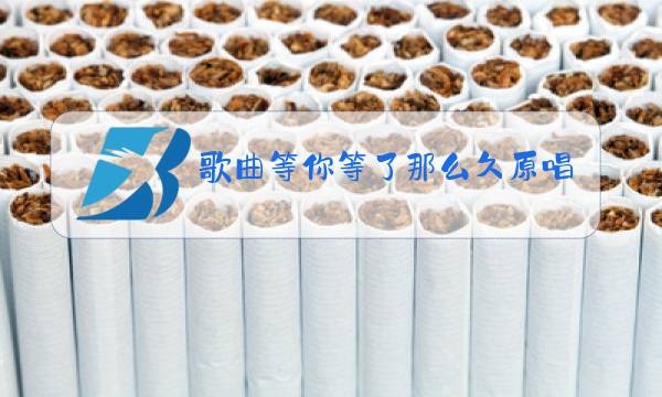 歌曲等你等了那么久原唱男女对唱图片