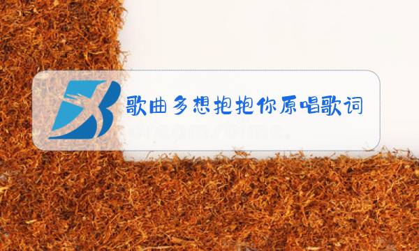 歌曲多想抱抱你原唱歌词图片