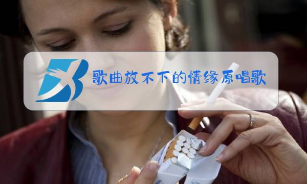 歌曲放不下的情缘原唱歌词图片