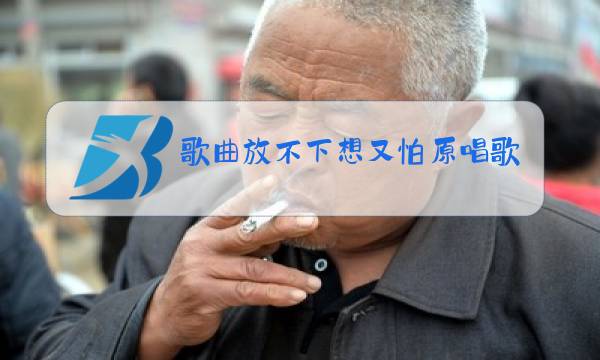 歌曲放不下想又怕原唱歌词图片