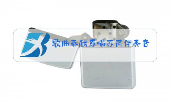 歌曲奉献原唱苏芮伴奏音乐图片